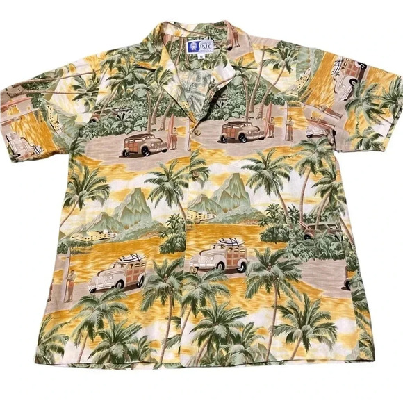 🌴 RJC Hawaiian men’s button down shirt size Medium 🌴
BIN #9 - Picture 1 of 5